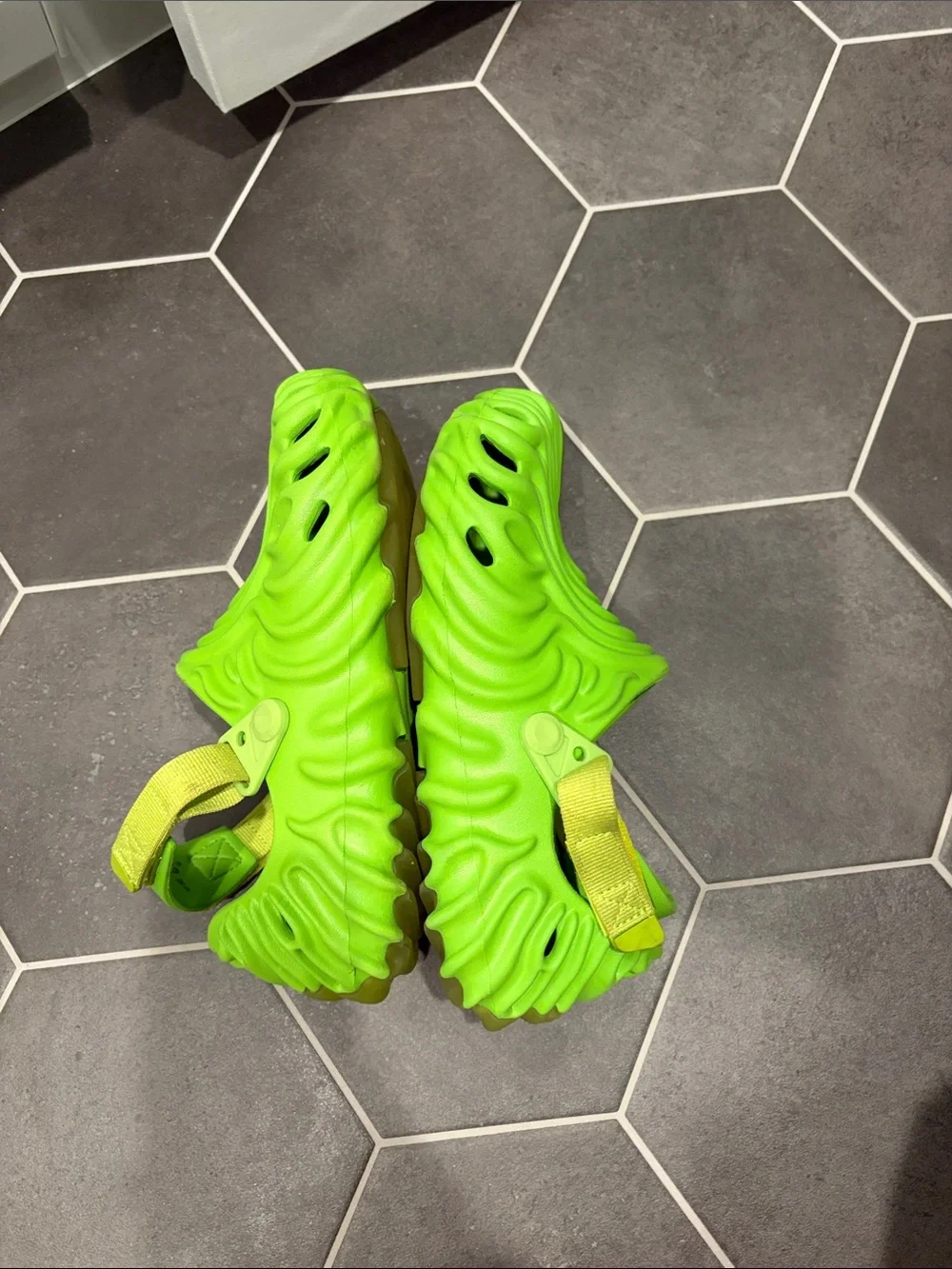 SALEHE BEMBURY X CROCS Unisex Pollex Clog Crocodile Size M7/W9